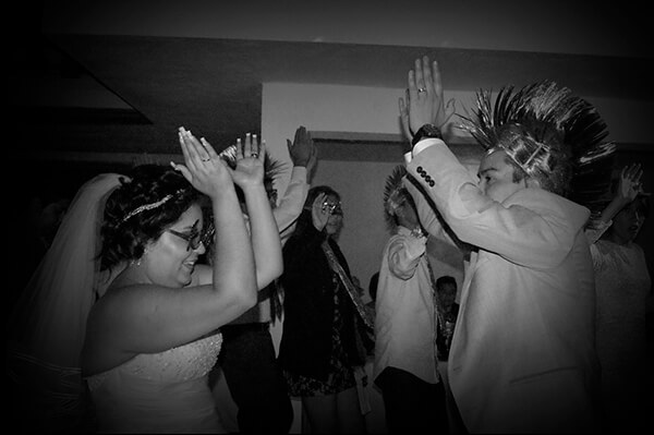 fotografia de boda novios bailando